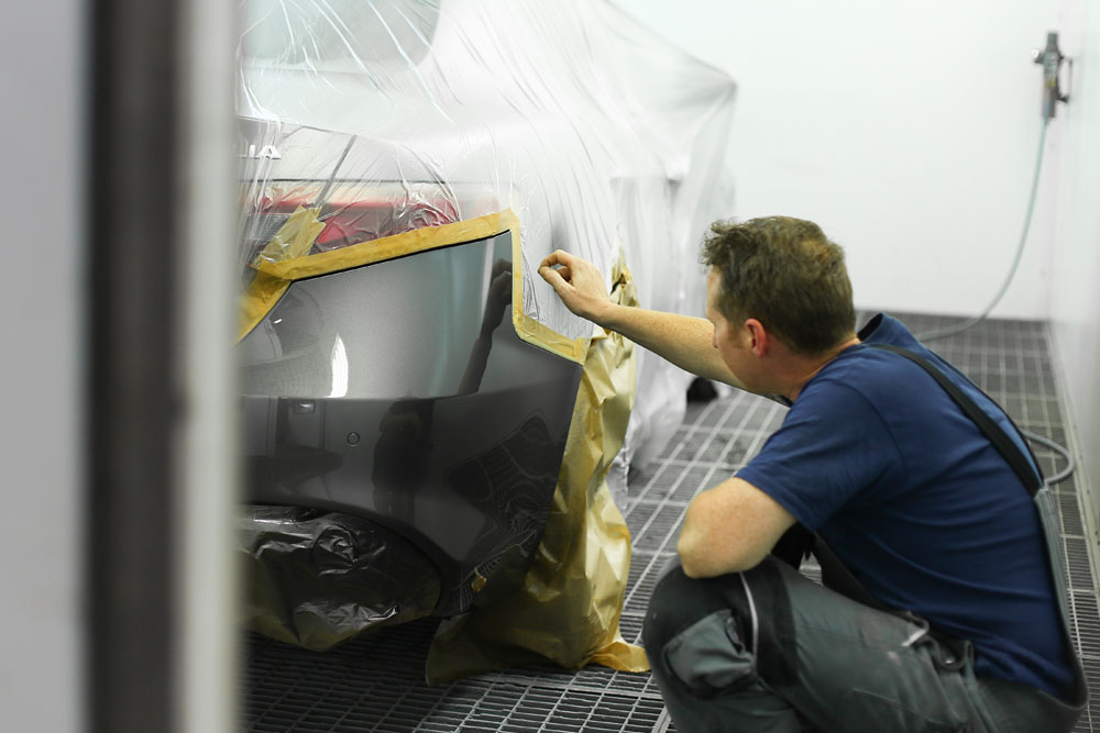 Reparatur von Unfallschäden