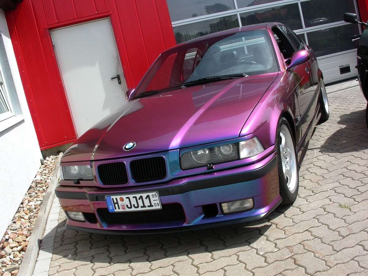 BMW mit Sonderlackierung
